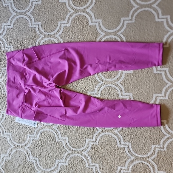 Lululemon Wunder Train High-Rise Tight 25" *Pockets in Pow Pink NWT - Picture 9 of 11